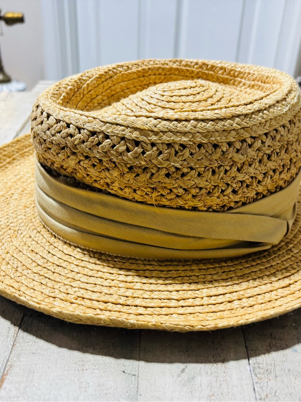 ❤️Weatherproof 100% Straw All Occasion Hat - Picture 2 of 8